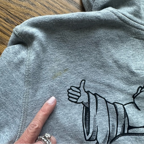 Size 8 Youth Small True Religion Hooded Zippered Sweatshirt - Picture 10 of 11